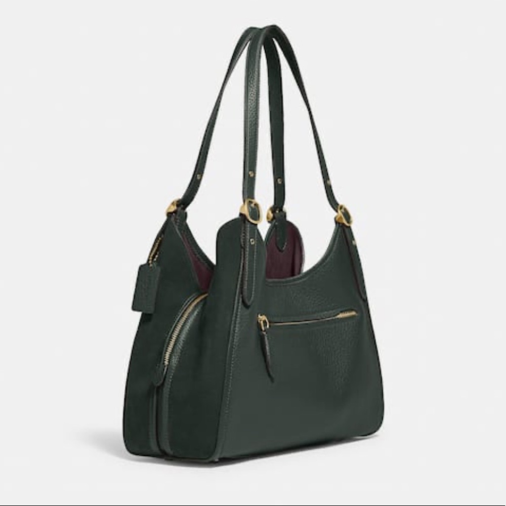 Coach Lori Shoulder Bag in Amazon Green - Picture 2 of 5